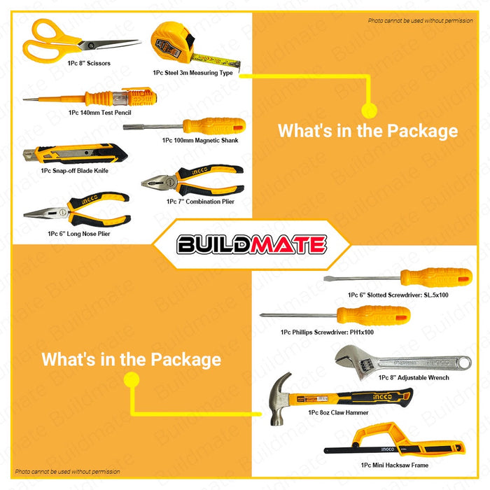 INGCO 120 PCS Handtools Hand Tools Set HKTHP21201 •BUILDMATE• IHT