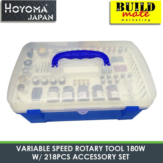 Hoyoma Rotary Tool 180W w/218pcs Accessory NEW ARRIVAL!