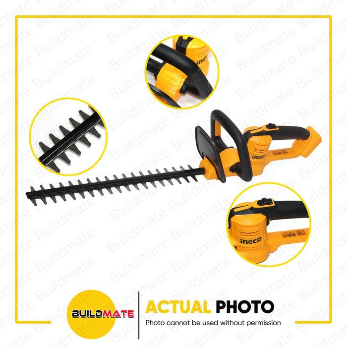 INGCO Lithium-Ion Hedge Trimmer 20V CHTLI20018 •BUILDMATE• ICPT