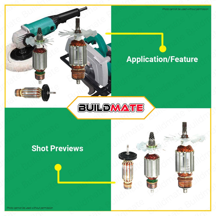 DCA SPARE PARTS ARMATURE SOLD PER PIECE  •BUILDMATE•