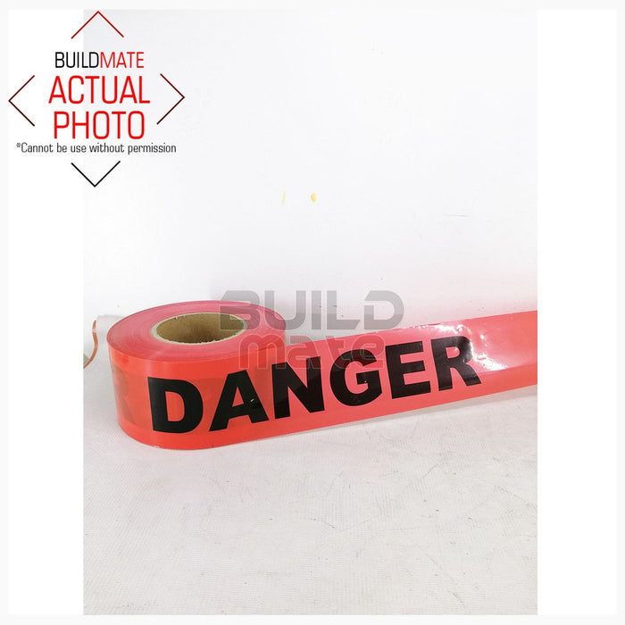 Safety Red DANGER Tape Roll 3