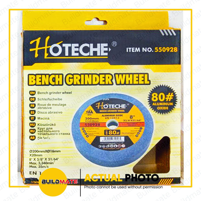HOTECHE Bench Grinder Wheel GRIT #36 #80 SOLD PER PIECE •BUILDMATE•