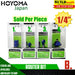 BUILDMATE Hoyoma 1/4-inch router bit, sold per piece
