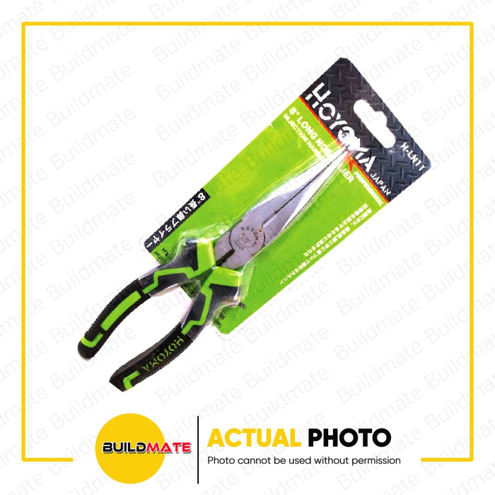 HOYOMA Long Nose Plier 6" | 8" SOLD PER PIECE •BUILDMATE• HYMHT