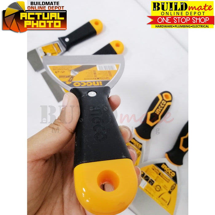 INGCO Putty Trowel Knife Scraper Carbon Steel with Plastic Handle SOLD PER PIECE •BUILDMATE• IHT
