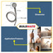 S.G.C. Telephone Shower with Hose SGC-2030R1 100% ORIGINAL / AUTHENTIC •BUILDMATE•