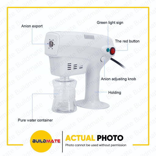 Corded Nano Sanitizer Spray Gun for Disinfecting •BUILDMATE•