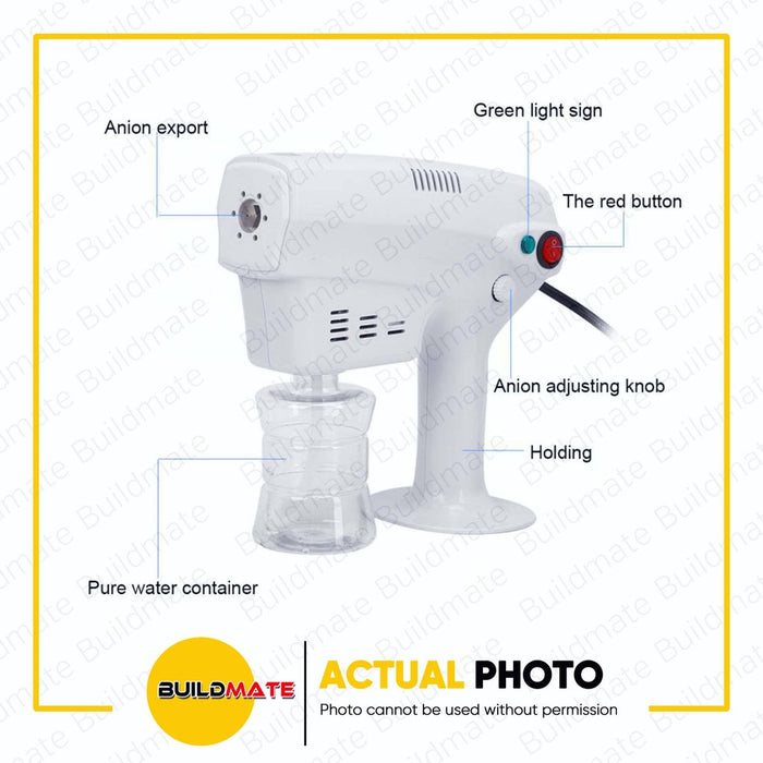 Corded Nano Sanitizer Spray Gun for Disinfecting •BUILDMATE•