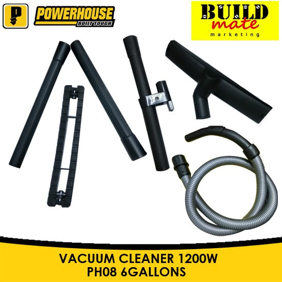 BUILDMATE Powerhouse Wet and Dry Vacuum Cleaner and Blower 6 Gallons - PHPT