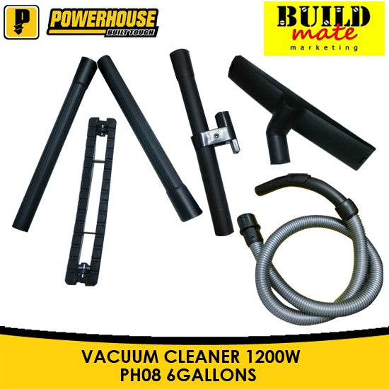 Powerhouse Wet and Dry Vacuum Cleaner and Blower 6 Gallons + FREE YUKO GOGGLES •BUILDMATE• PHPT