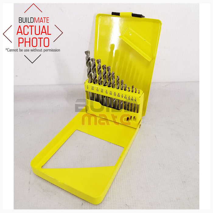 LOTUS HSS-G Drill Bit 13PCS/SET For Wood & Metal LTXT13GDBX •BUILDMATE• LPA