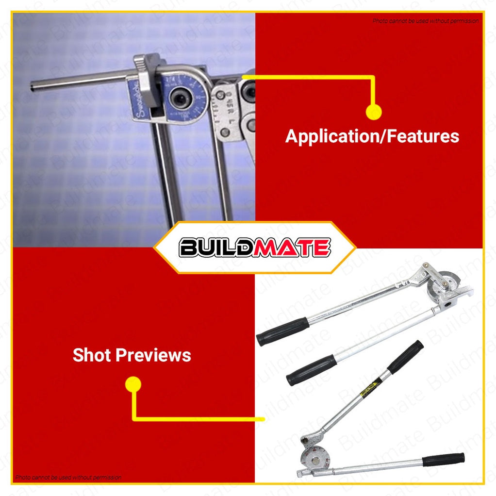 CRESTON Pipe Tube Bender 1/2" 12mm FY5212 •BUILDMATE• — Buildmate