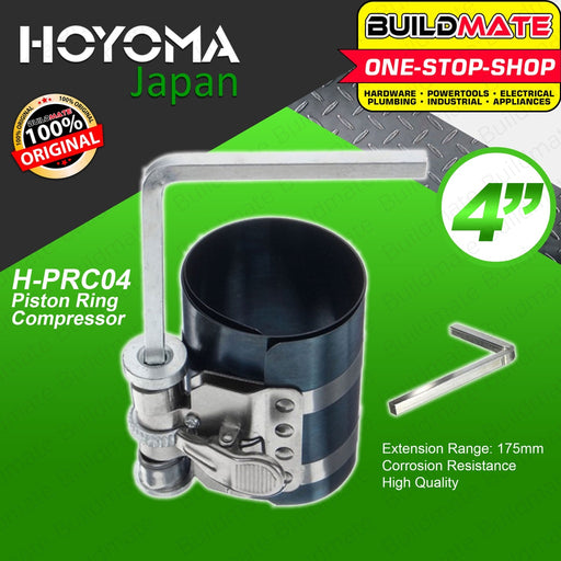 HOYOMA JAPAN Piston Ring Compressor 4" Inch & 6" Inch Adjustable Piston Installer •BUILDMATE• HHT