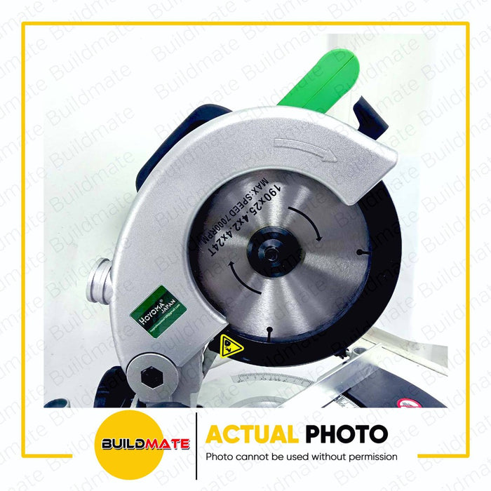 HOYOMA Miter Saw 190mm MS1902 •BUILDMATE• HYMPT