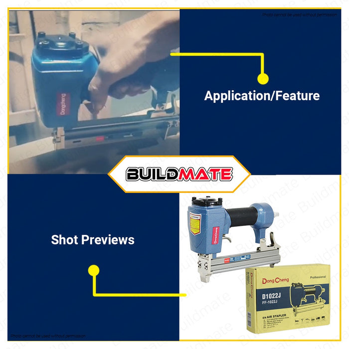 DONG CHENG Air Stapler 4-8 Bar 8mm D1022J •BUILDMATE•