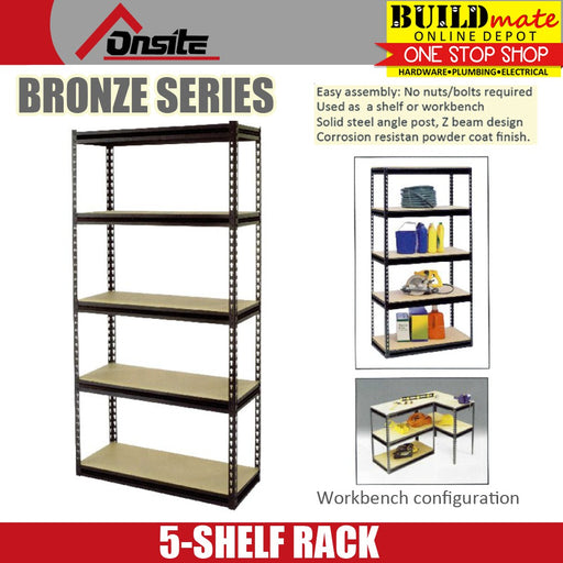 ONSITE 5 SHELF Storage G-Rack BRONZE SERIES