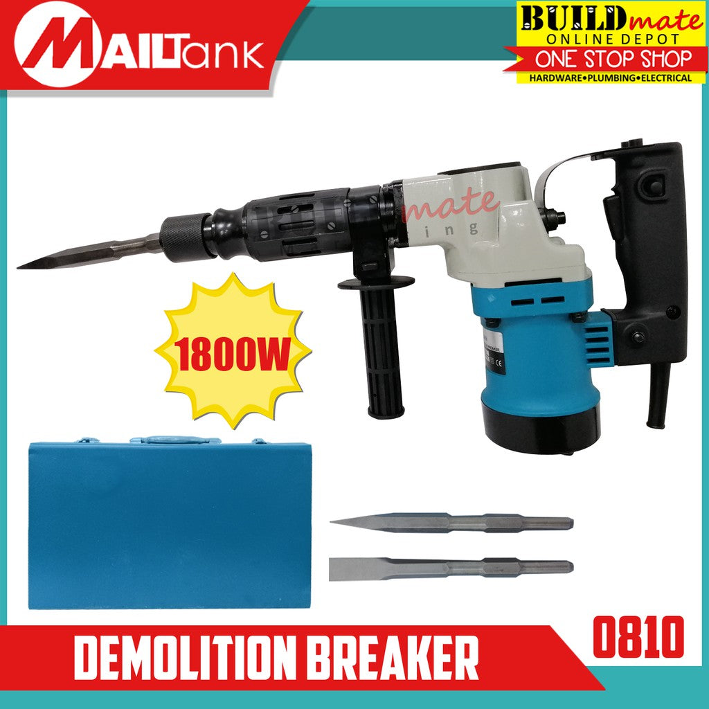 MAILTANK Demolition Breaker Hammer Chipping 1800W 0810 BUILDMATE
