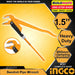 INGCO Carbon Steel Swedish Pipe Wrench 1-1/2" 45° HEAVY DUTY HPW04153 •BUILDMATE• HT2