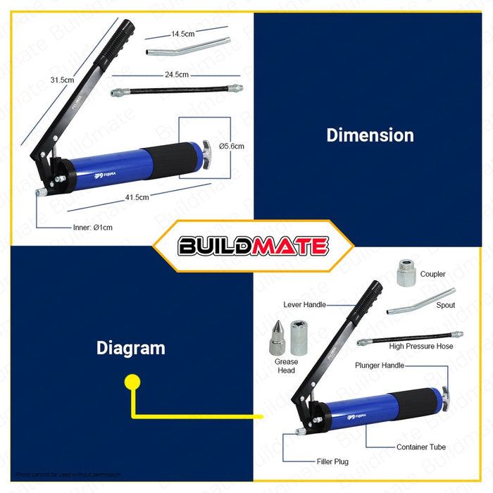 MEGA/FUJIMA/PROMAN Grease Gun SOLD PER PIECE •BUILDMATE•