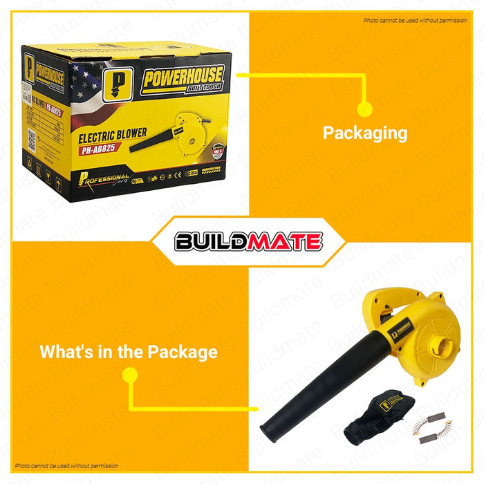 POWERHOUSE Electric Air Blower 500W | 700W Car Dog Dryer CPU •BUILDMATE•PHPT