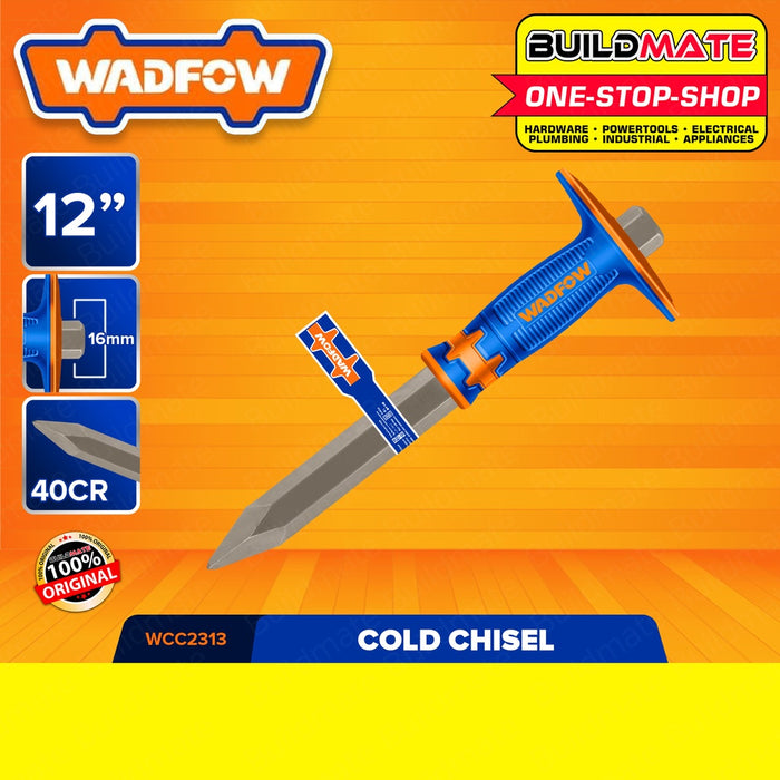 WADFOW Cold Chisel Flat & Pointed Chisel 4mm | 16mm | 19mm [SOLD PER PIECE] Spear Head BUILDMATE WHT