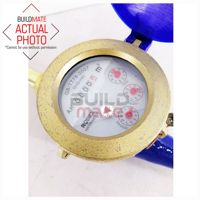 RODEX Water Meter Wet Type LXS-15E •BUILDMATE•