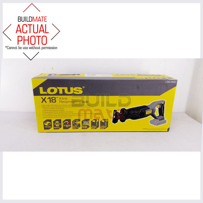 LOTUS Cordless Reciprocating Saw 18V LTSA18VLI •BUILDMATE• LCPT