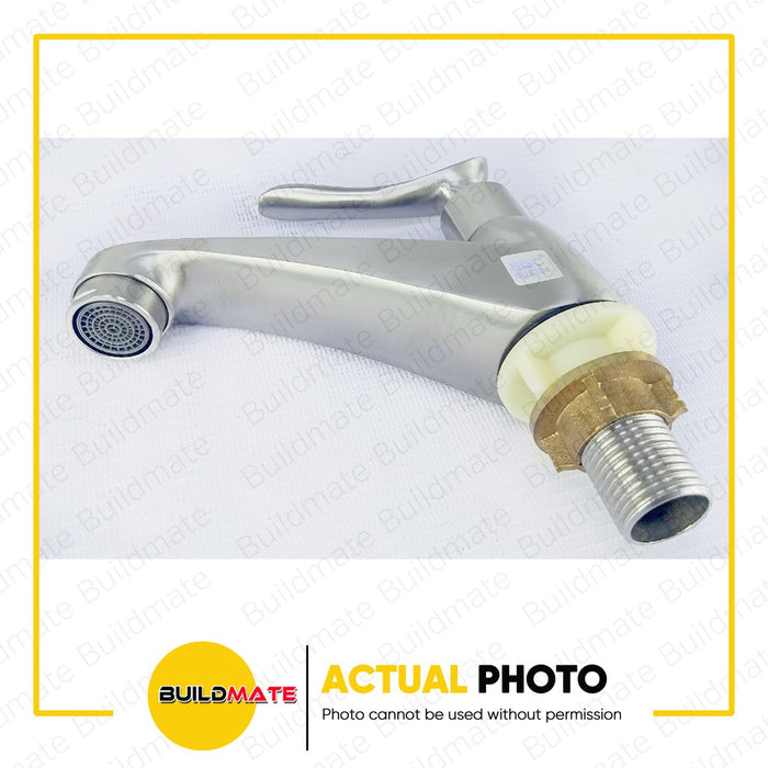 S.G.C. Stainless Steel Lavatory Faucet SUS304 S.G.C.-6304 •BUILDMATE•