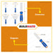 WADFOW Putty Trowel Scraper 25mm | 38mm | 100mm | 125mm SOLD PER PIECE Putty Knife •BUILDMATE• WHT