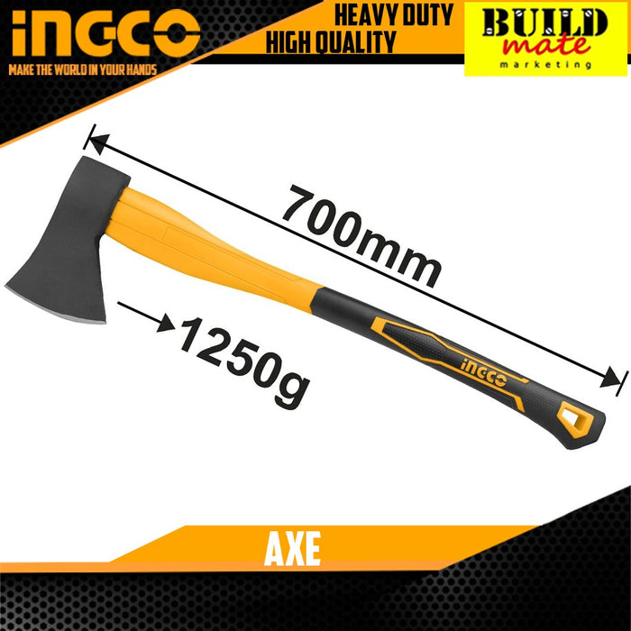 INGCO Axe 1250g Fiberglass Handle HAX02012508  •BUILDMATE• IHT