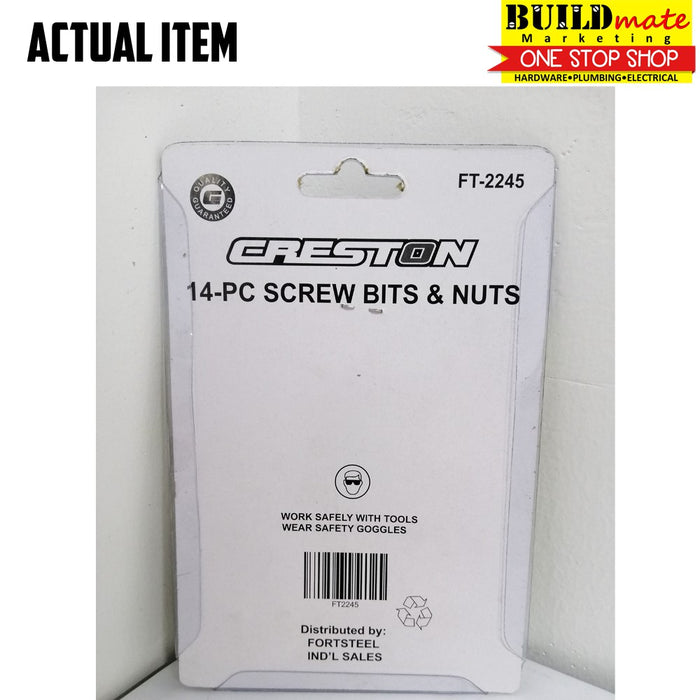 CRESTON Bits and Nuts 14PCS/SET FT-2245