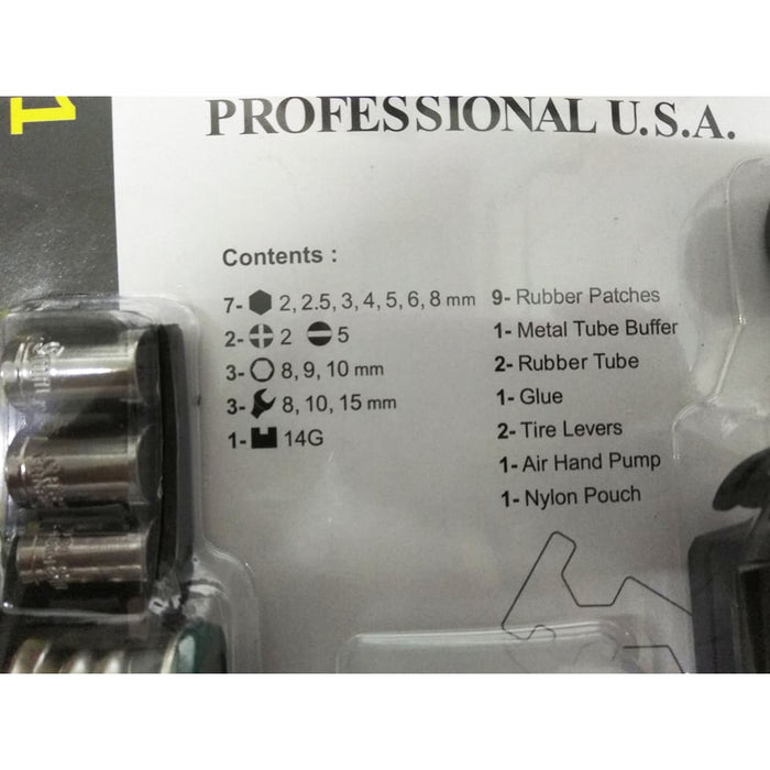 AMERIMAN Bike Tool & Repair Kit 33IN1SET •BUILDMATE•