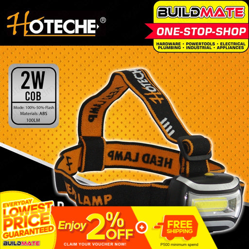 HOTECHE Cob Head Lamp 2W HTC-440010 •BUILDMATE•