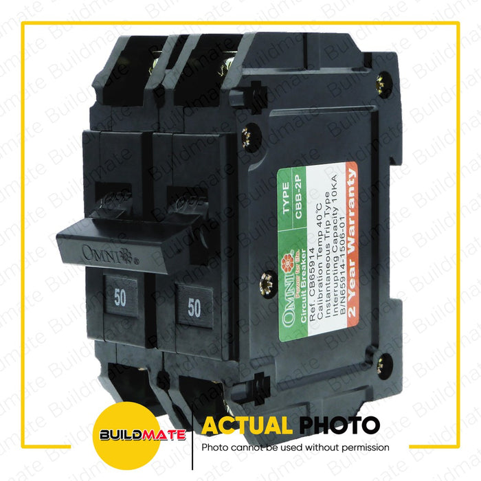 OMNI Bolt On Circuit Breaker 2 Poles CBB-2P •BUILDMATE•