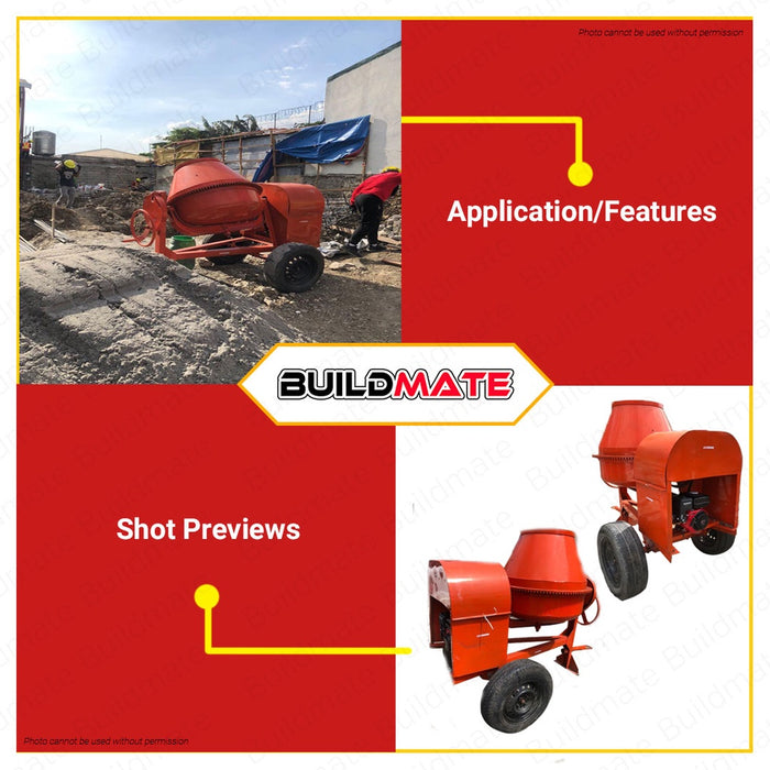 [MANILA AREA ONLY]  EXTREME 1 Bagger A TYPE Cement Concrete Mixer with 6.5HP GASOLINE ENGINE DBS