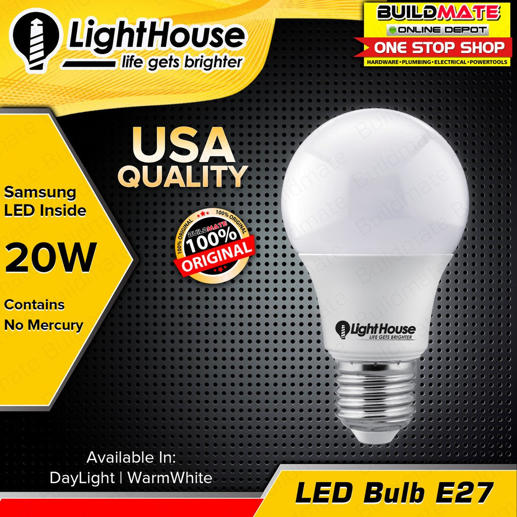 LIGHTHOUSE / POWERHOUSE 20W Electric Led Classic Bulb Office Light DAY ...