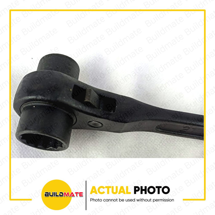 INGCO Double Socket Ratchet Wrench 17x19mm  17x21mm  19x21mm  •BUILDMATE• IHT