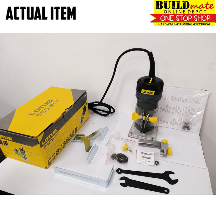 Lotus Palm Router/ Trimmer 550W LTPR550X WITH MAILTANK Router Bits 12P ...