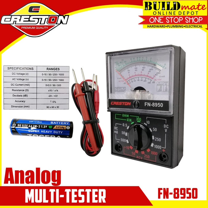 CRESTON Analog Multi Tester FN-8950