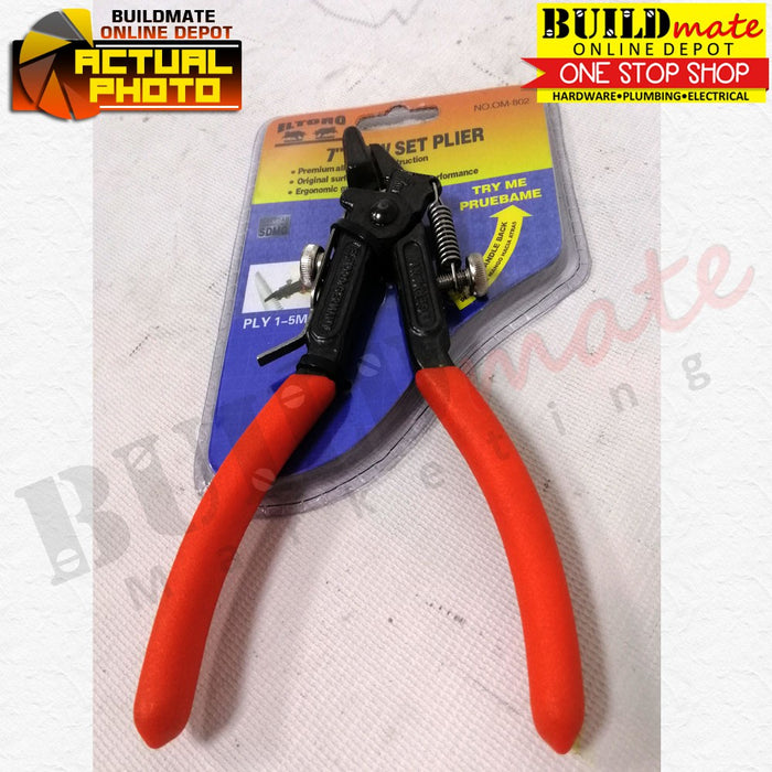 EL TORO Saw Set Pliers 7" OM-802 •NEW ARRIVAL!•
