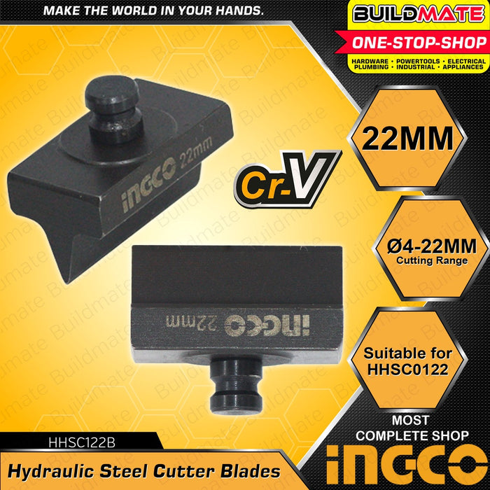SPARE PARTS INGCO Hydraulic Steel Cutter Blade Cr-V Suitable  for HHSC0122 ORIGINAL •BUILDMATE• IHT