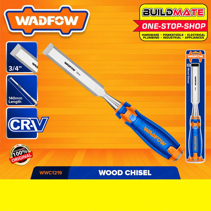 WADFOW Wood Chisel 6mm 9mm 12mm 14mm 16mm 19mm 22mm 25mm [SOLD PER PIECE] •BUILDMATE• WHT