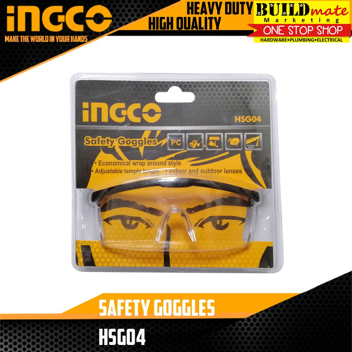INGCO Safety Goggles HSG05 •BUILDMATE• IHT