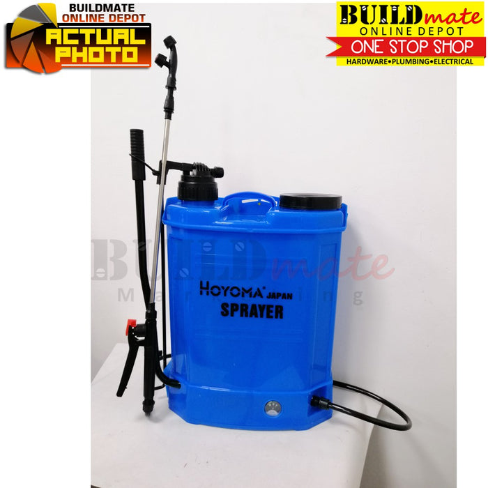 Hoyoma BLUE 2IN1 Knapsack Sprayer BATTERY & MANUAL 16L •NEW ARRIVAL!• •BUILDMATE• HYMHT