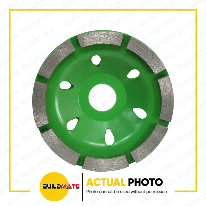 HOYOMA JAPAN Diamond Cup Wheel 4" 100mm S-RIM H-4022H •BUILDMATE• HYMHT