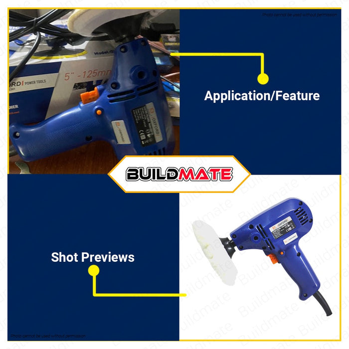 OXFORD England Electric Polisher 450W 5" Ø125mm OXEP125 / HOYOMA GV5000 •BUILDMATE•