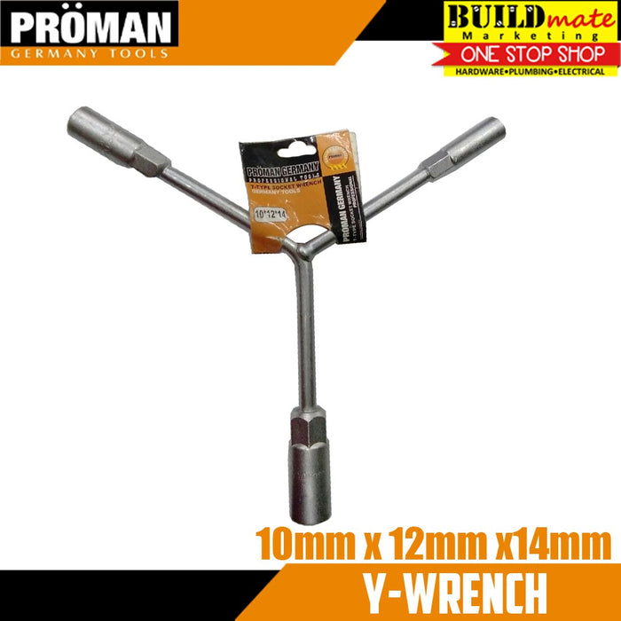 PROMAN Y Wrench Long SOLD PER PIECE •BUILDMATE•
