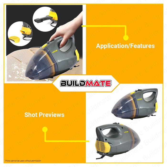 LOTUS Portable Handy Vacuum with Blower LBVC2588 Car PC CPU  •BUILDMATE• LPT