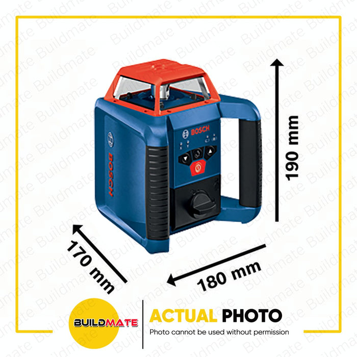 BOSCH Professional Laser Level GRL 350 HV + LR 30 0601061S40 •BUILDMATE• BMT