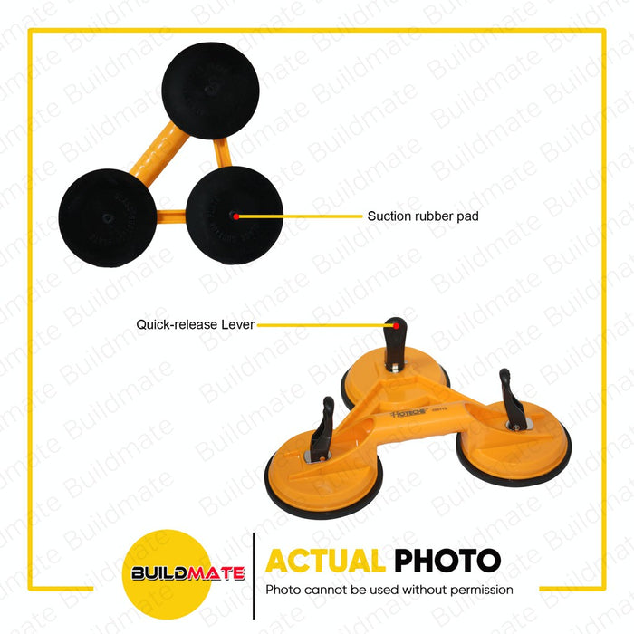 HOTECHE ABS Plastic Three Head Suction Lifter HTC-423113 •BUILDMATE•